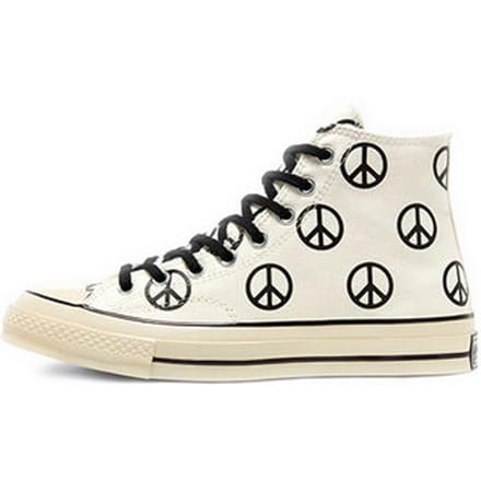 Converse Chuck 70 High 'Unleash Peace - Egret Black' 36.5 beige