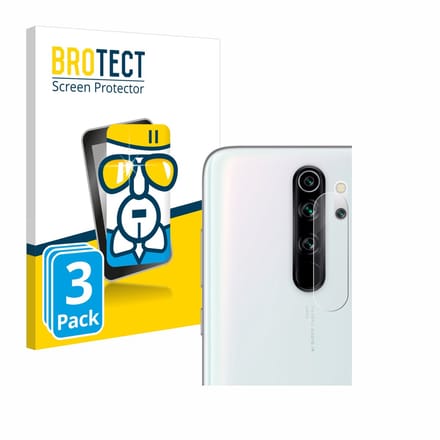 Screenprotector 3 Stuks voor Xiaomi Redmi Note 8 Pro (ALLEEN Camera Lens) Beschermglas transparant