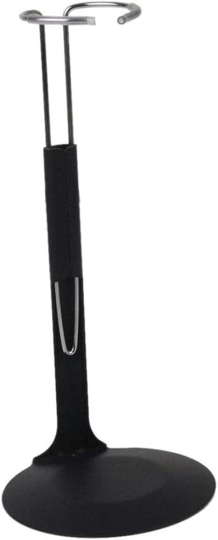 Poppenstandaard - Display Frame - Poppen Tonen - Verstelbare Hoogte - 10-14cm - Zwart