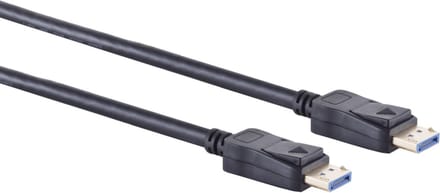 DisplayPort kabel - versie 2.0 (8K 60Hz) / zwart - 2 meter