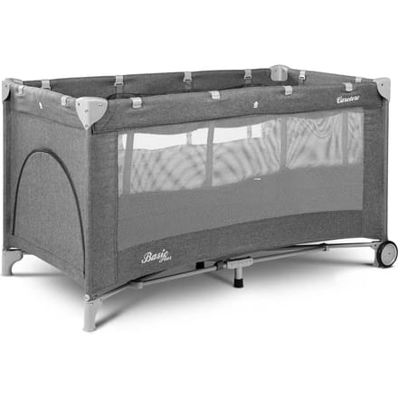 Caretero - Campingbedje Basic Plus Graphite