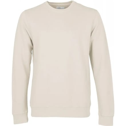 Sweatshirt ronde hals Colorful Standard Classic Organic ivory white