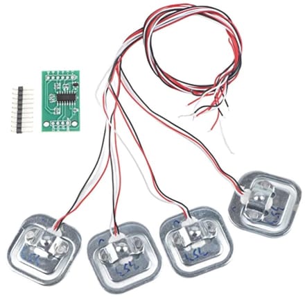 Load Cell Half-Bridge Strain Gauge HX711 Module 50Kg - DIY Load Cell Kit .