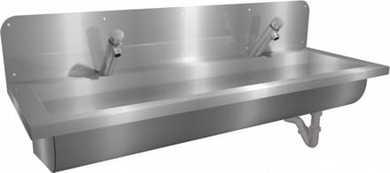 Wasgoot Easy IV Tempo met spatwand 1800mm,