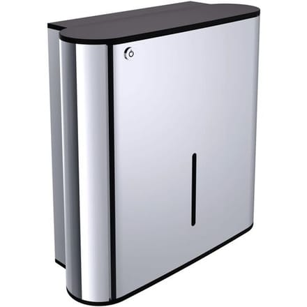Emco system 2 large paper towel dispenser in chrome