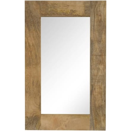 Vidaxl Spiegel Met Frame Van Massief Mangohout, 50 X 80 Cm