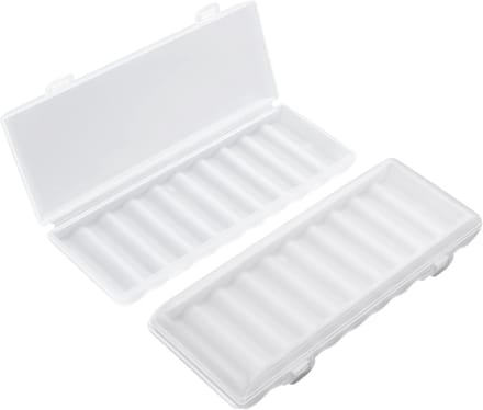 Batterij Opberghouder - Batterij Case - Batterijen Organiseren - Sterk Geïsoleerd Plastic - 145cm Lang - Transparant