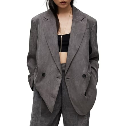 AllSaints Elle Blazer Grey Taglia: 44 | Blazers Outlet | Donna | Grigio