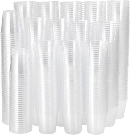 600 Stuks 1oz Heldere Plastic Shotglazen, Mini Glazen voor Dranken, Jelly, Saus en Dips
