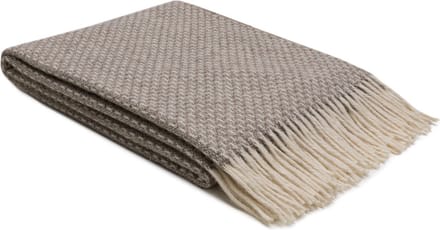 WOOOL Plaid - Nova (Beige) - 140x200cm - 100% Wol