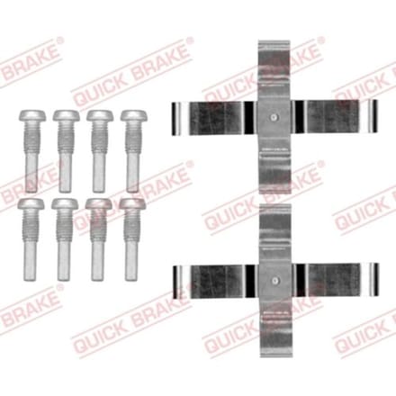Toebehorenset, schijfremblok QUICK BRAKE 109-0220