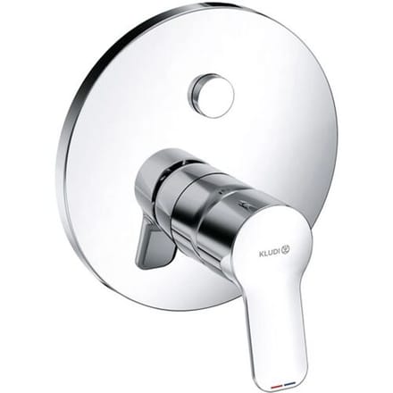 Kludi PURE&EASY concealed single-lever bath filler and shower mixer Push 376590565