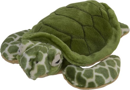 Nature Planet Zeeschildpad knuffel - pluche - 35 cm - Karetschildpad - knuffeldier
