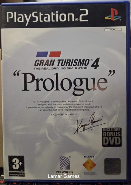 Gran Turismo 4 Prologue + Bonus Dvd