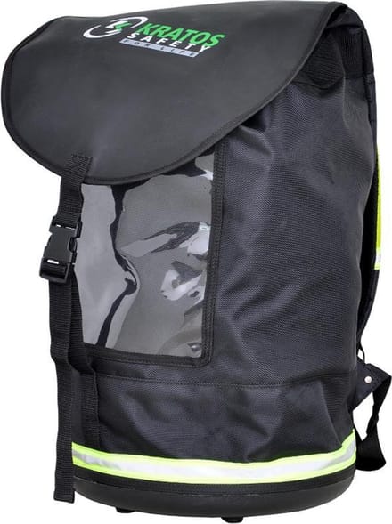 Kratos Multifunctionele rugtas PVC - Binnenzak - Ringen voor accessoires - 49 liter