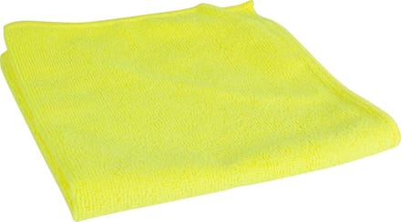 Microvezeldoek | ft 40 x 40 cm | geel | pak van 10 stuks