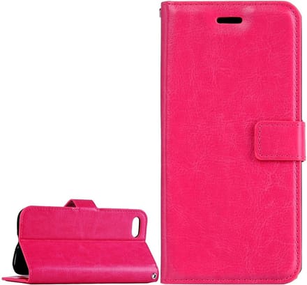 Bookcase Geschikt voor: iPhone 6 Plus / iPhone 6S Plus - Roze - portemonnee hoesje