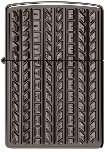 Zippo armor case Carved Pattern Design