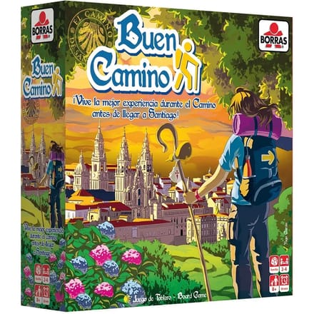 Bordspellen le chemin de saint-jacques Educa