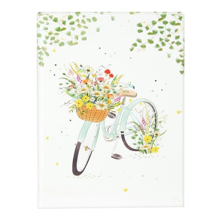 Goldbuch - Notitieboek A5 Flowery Bike