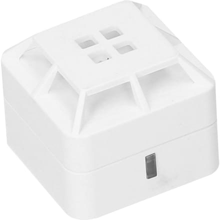 Hittealarm Hittedetector met vaste temperatuur 5 jaar batterijvoeding 85dB alarmsignaal voor huis keuken wit