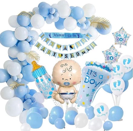 FeestmetJoep® Babyshower jongen versiering - Babyshower decoratie