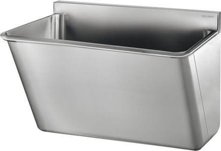 Medische scrub met lage spatwand