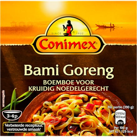 Boemboe bami goreng