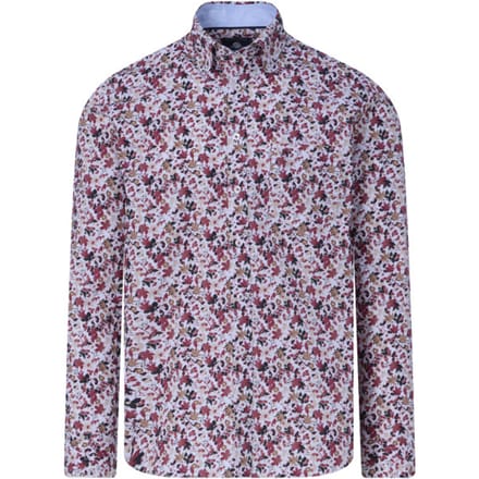 Campbell Casual overhemd met lange mouwen