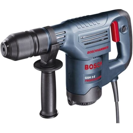 Bosch Professional GSH 3 E Breekhamer - 650 Watt - 2,6 J - Inclusief opbergkoffer en 2 beitels