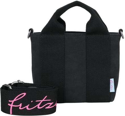 Fritzi aus Preußen schoudertas Bini Jive Crossbody Blackini zwart