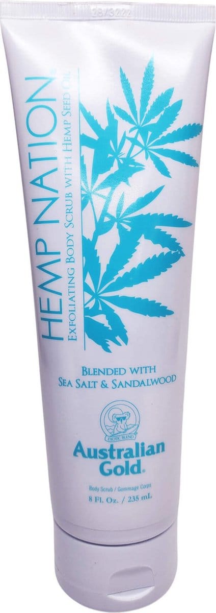 Hemp Nation - Sea Salt & Sandalwood Body Scrub