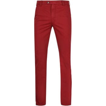Meyer Broek Bonn Constant Color Cotton Flat-Front Rood / male