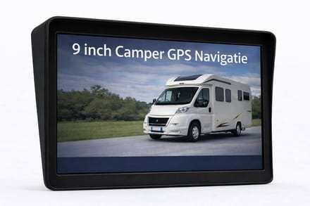 9 inch Camper & Caravan GPS Navigatie – Bluetooth – Groot Scherm