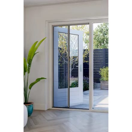 Cando Plissé Vliegendeur Standard - 100x209cm - Grijs
