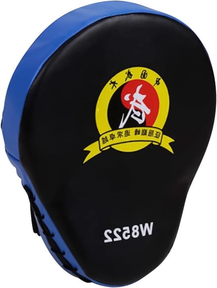Bokspads - Trainingspads - Vechtsport Training - Verstelbare Handgrepen - 24 x 7.48 inch - Blauw