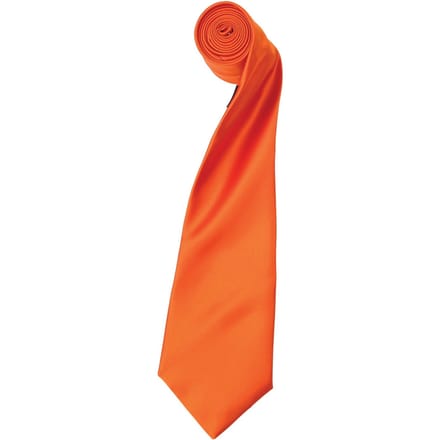 Premier Herensatineband (Smalblad) (Terracotta)