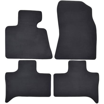 Vloermatten - BMW - X5 E53 - Velours - Waterdicht - Antislip