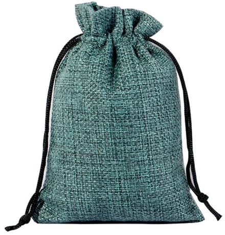 Dailygoody - Duories Jute Cadeauzakjes - Herbruikbare Sieradenzakjes