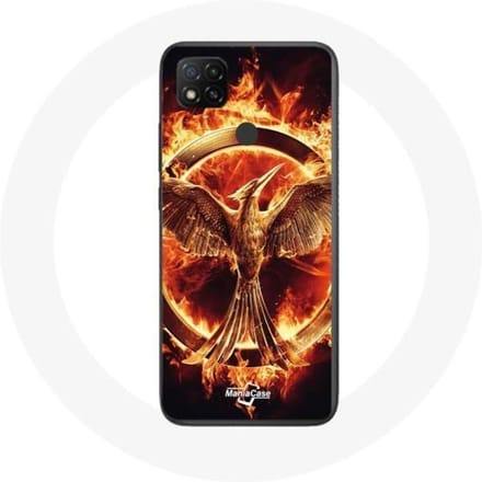 Xiaomi Redmi 9C hoesje Hunger Games Movie-logo