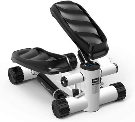 Mini Stepper - Fitness Machine - Thuis Trainen - LCD Display - Compact Formaat - Zwart