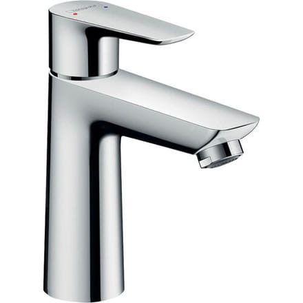 hansgrohe Talis E - Wastafelmengkraan - Ééngreeps bediening - Met afvoerplug - 110mm maat - Chroom
