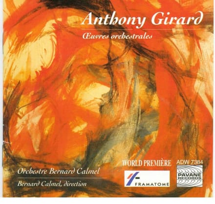Orchestre de Chambre Bernard Calmel, Bernard Calmel - Girard: Orchestral Works (CD)