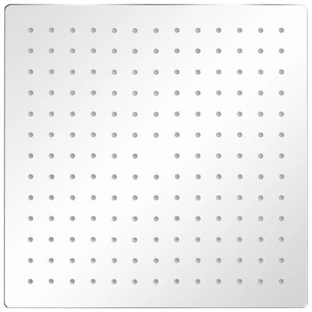 vidaXL - Regendouchekop - vierkant - 30x30 - cm - roestvrij - staal