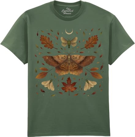 Mot Autumn Moth The Coloured House T-shirt S