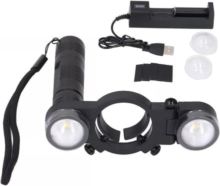 Verstelbare Spuitpistool Verlichting met Warm Wit Licht en Drie Helderheidsniveaus voor Precisie Schilderen