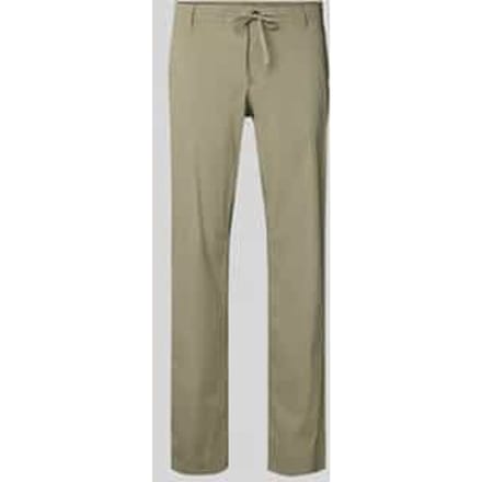 Slim fit broek met tunnelkoord, model 'LERO'