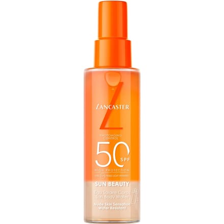 Lancaster Sun Beauty SPF50 beschermend water voor optimale zonbescherming 186 g