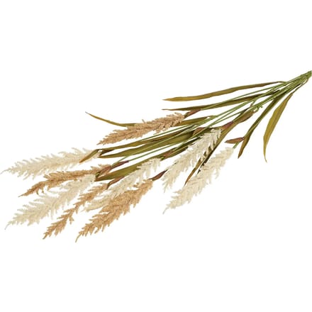 Gras kunstplant hoogte 130cm beige.