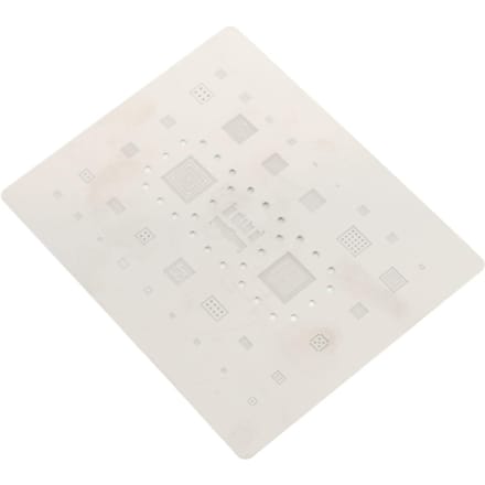 Telefoonblik Reballing Stencil Half Gravure Proces CPU Soldeer Planten Sjabloon Net voor A53 Serie white